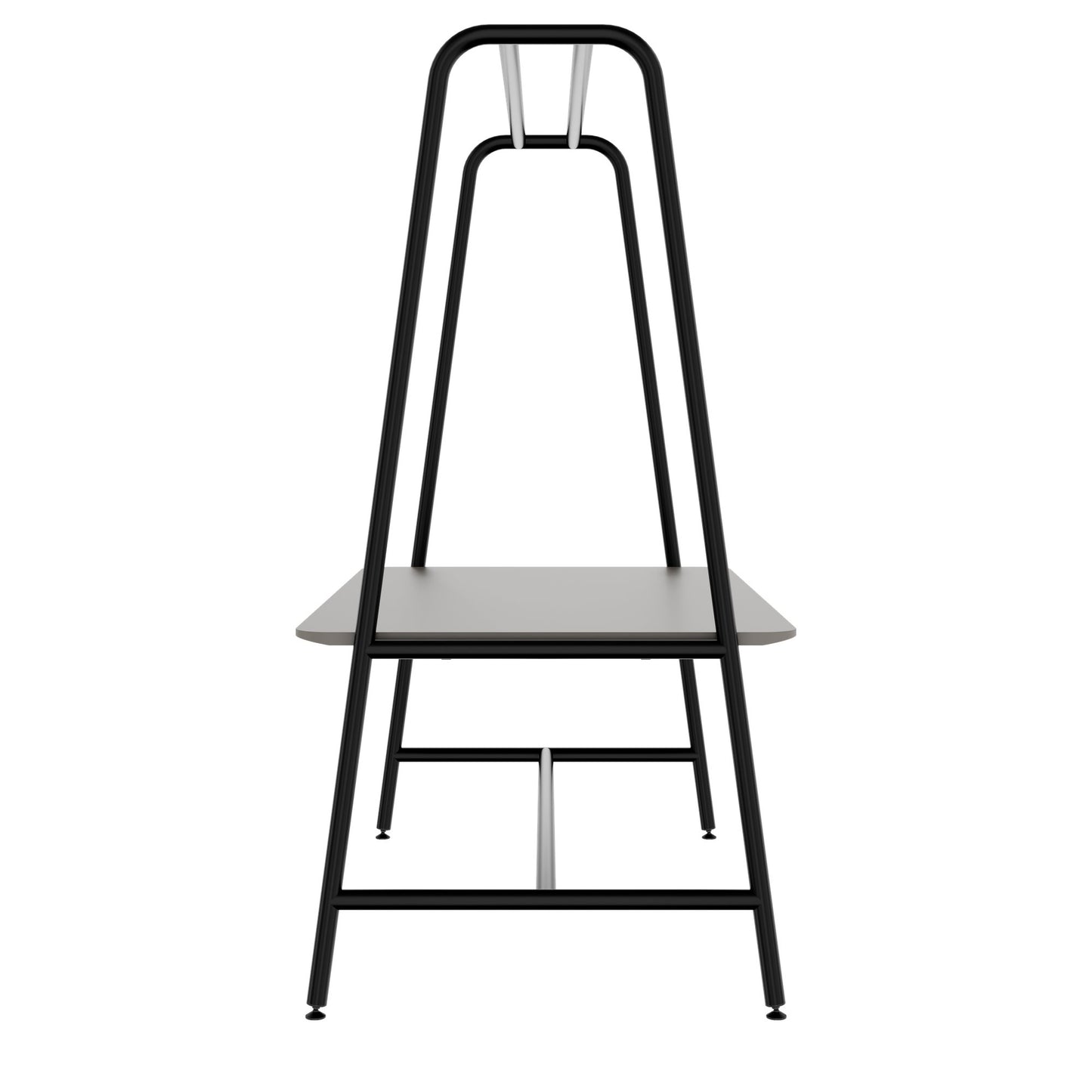ROUND Multipurpose Tisch | 1600 - 1800 x 740 - 1050 mm, Fenix Grau