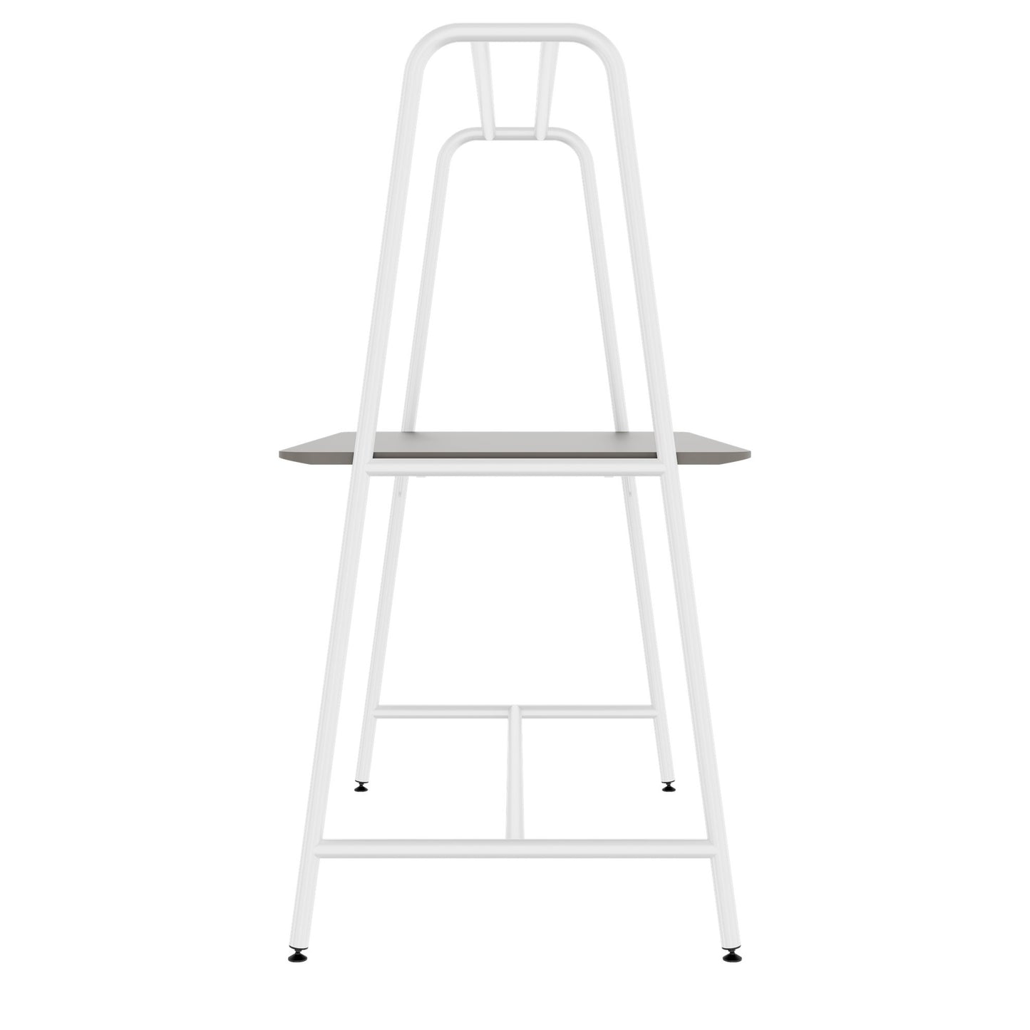 ROUND Multipurpose Tisch | 1600 - 1800 x 740 - 1050 mm, Fenix Grau
