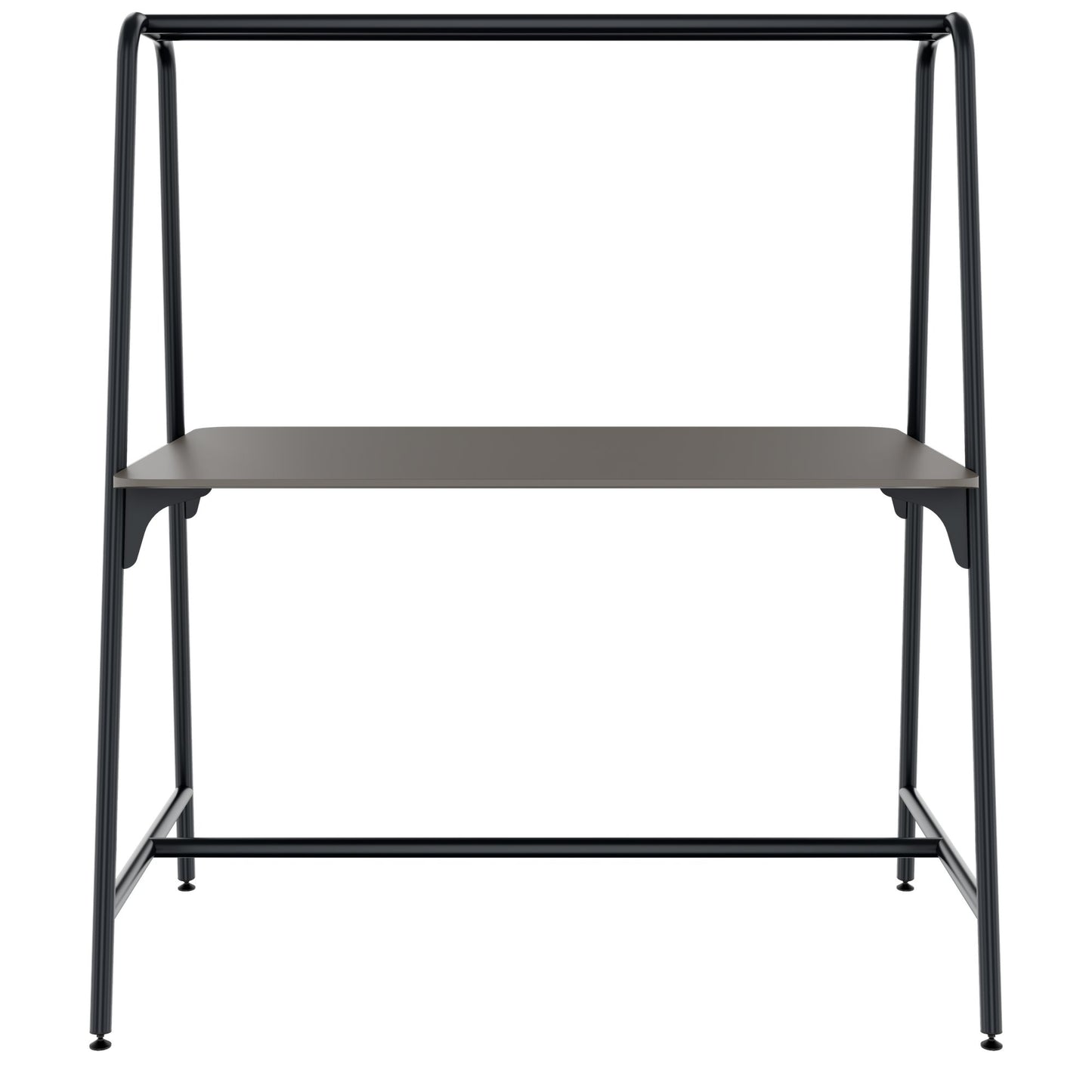 ROUND Multipurpose Tisch | 1600 - 1800 x 740 - 1050 mm, Fenix Grau