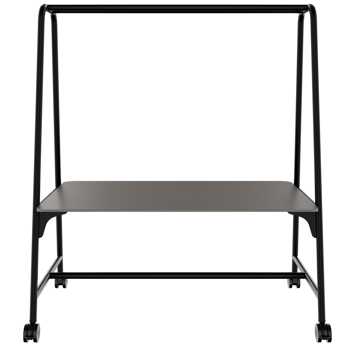 ROUND Multipurpose Tisch | 1600 - 1800 x 740 - 1050 mm, Fenix Grau