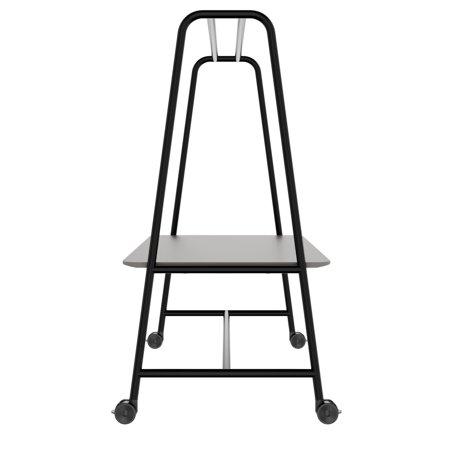 ROUND Multipurpose Tisch | 1600 - 1800 x 740 - 1050 mm, Fenix Grau