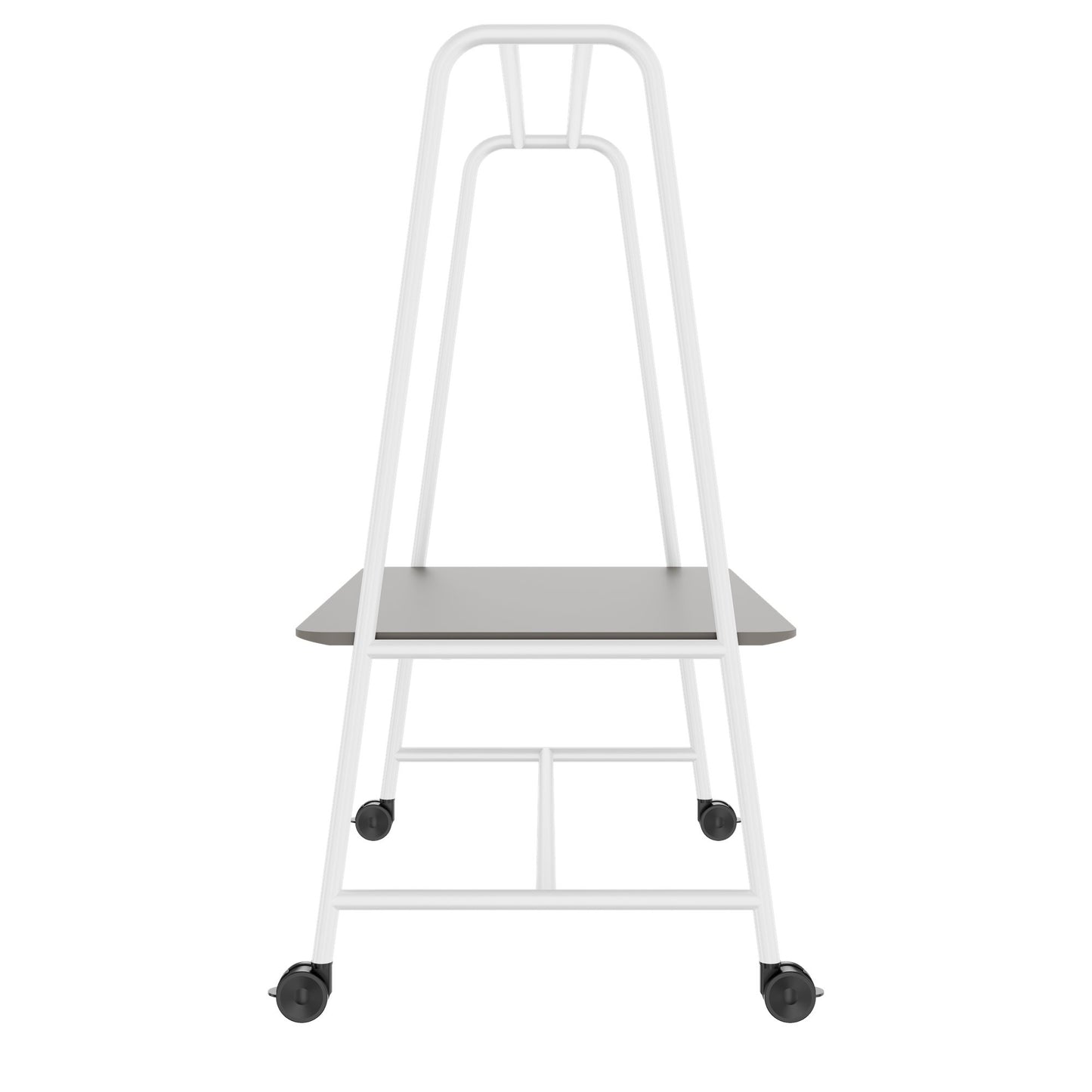 ROUND Multipurpose Tisch | 1600 - 1800 x 740 - 1050 mm, Fenix Grau