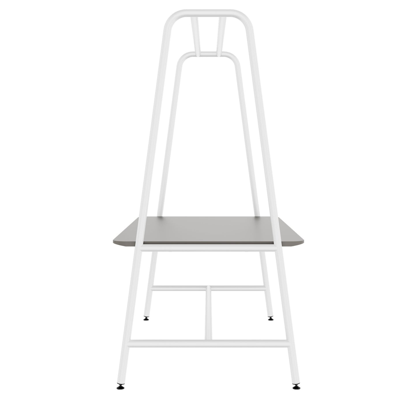 ROUND Multipurpose Tisch | 1600 - 1800 x 740 - 1050 mm, Fenix Grau
