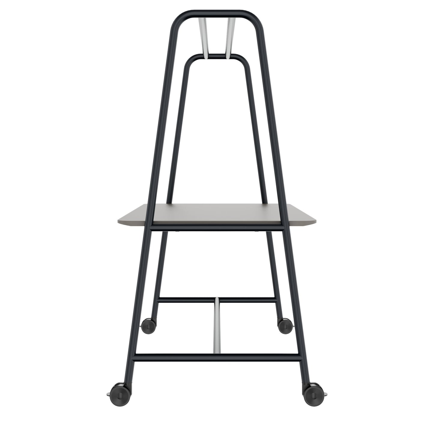 ROUND Multipurpose Tisch | 1600 - 1800 x 740 - 1050 mm, Fenix Grau