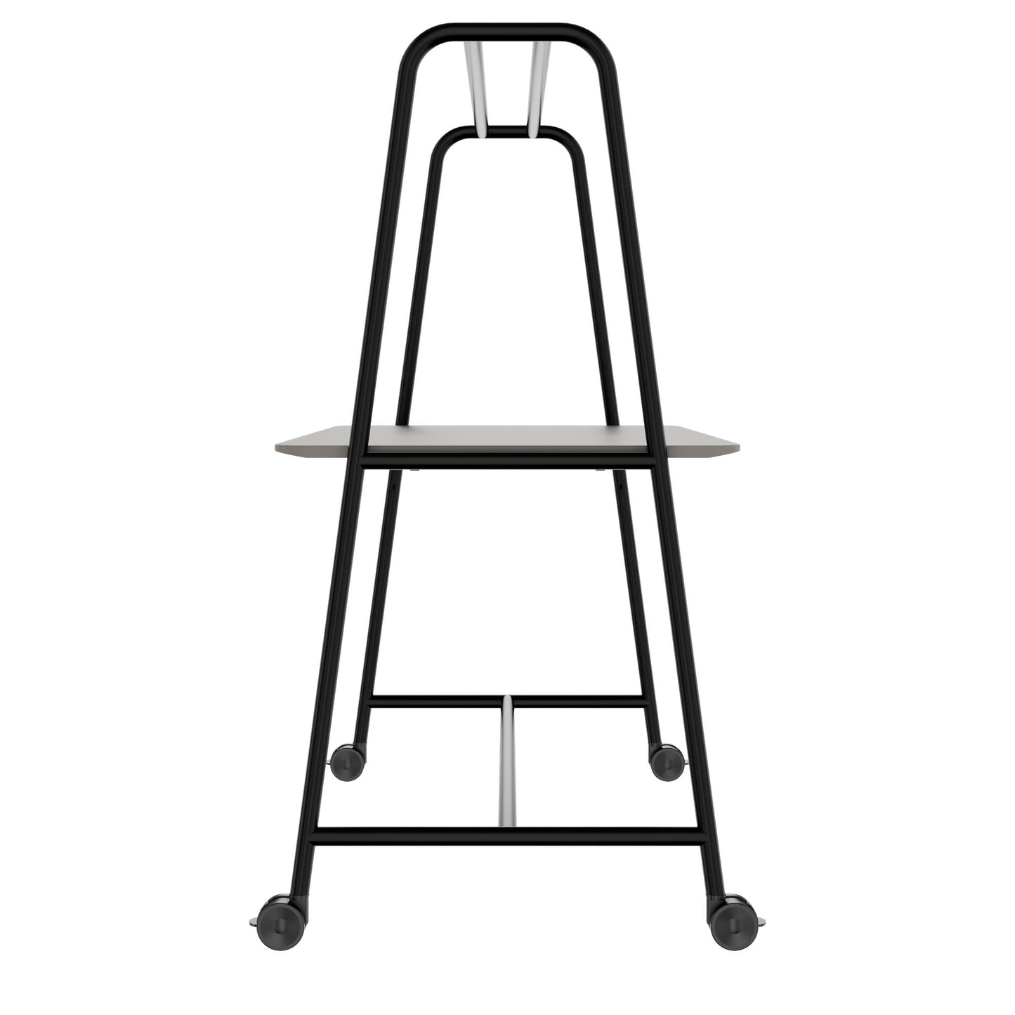 ROUND Multipurpose Tisch | 1600 - 1800 x 740 - 1050 mm, Fenix Grau