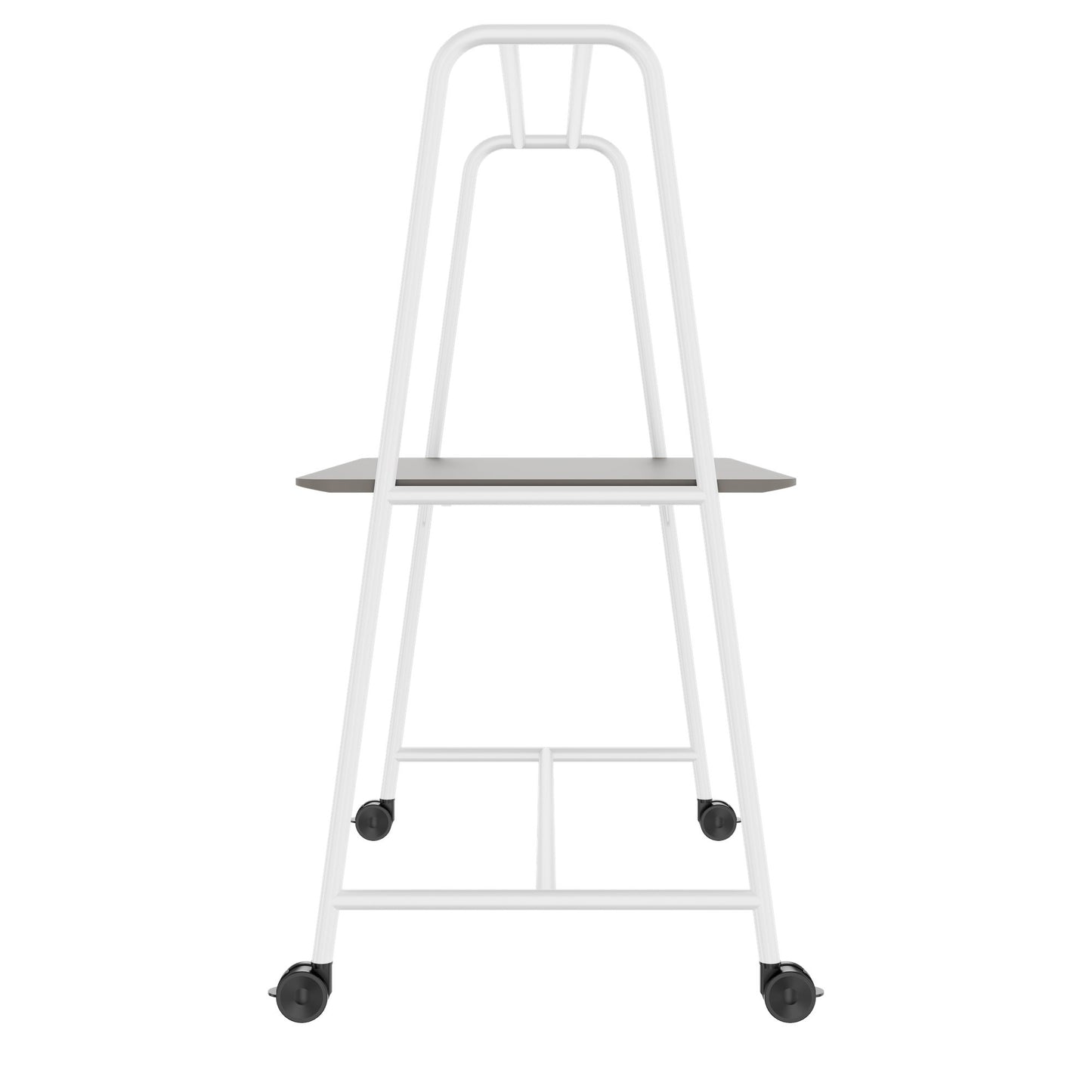 ROUND Multipurpose Tisch | 1600 - 1800 x 740 - 1050 mm, Fenix Grau