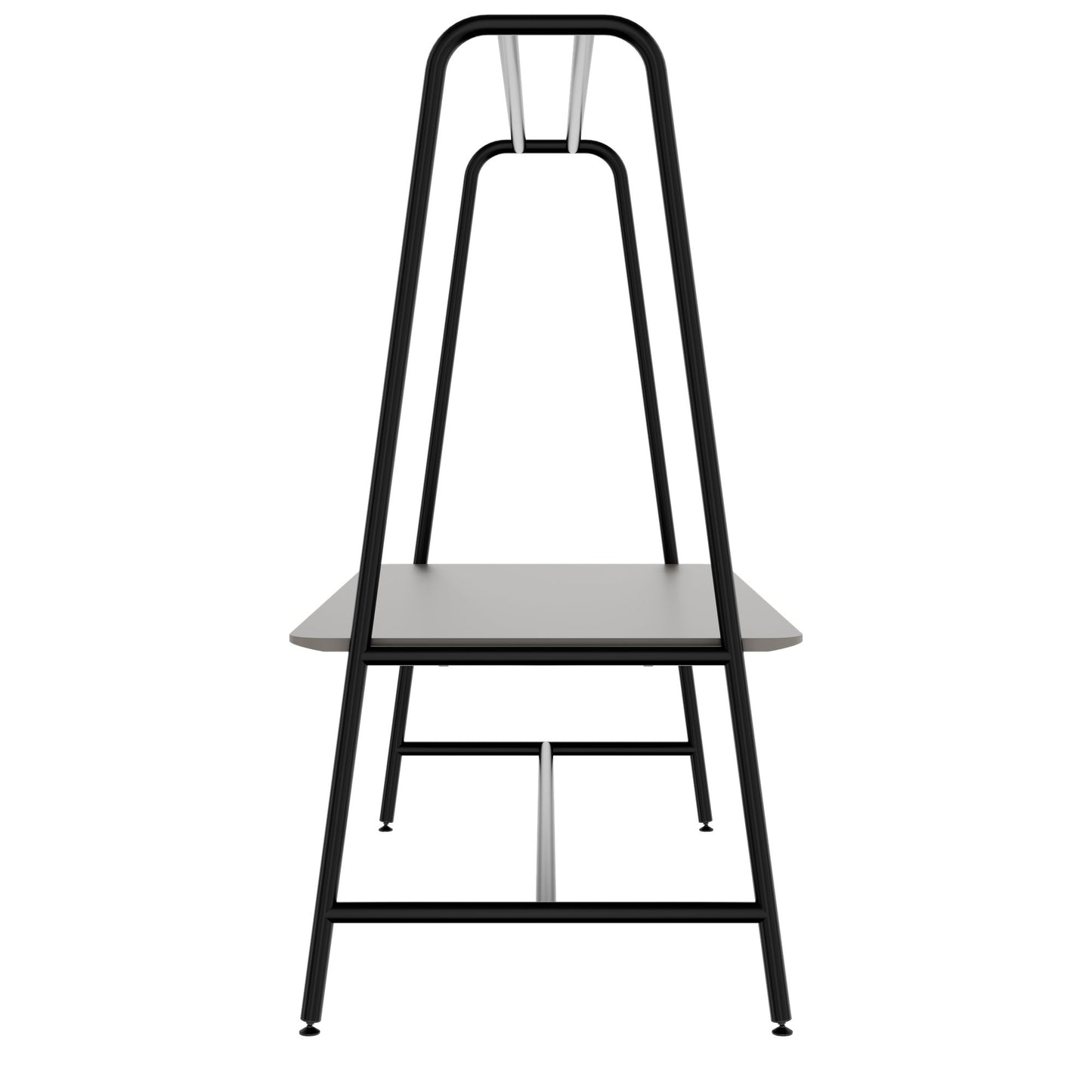 ROUND Multipurpose Tisch | 1600 - 1800 x 740 - 1050 mm, Fenix Grau