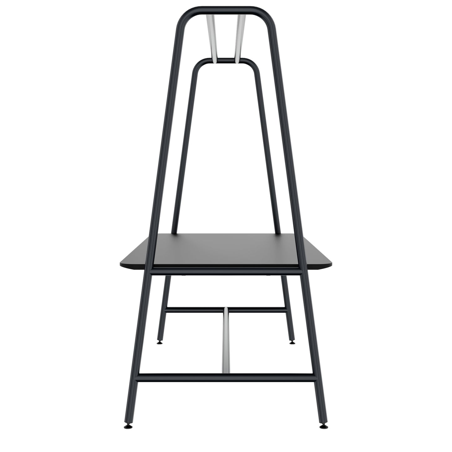 ROUND Multipurpose Tisch | 1600 - 1800 x 740 - 1050 mm, Fenix Schwarz