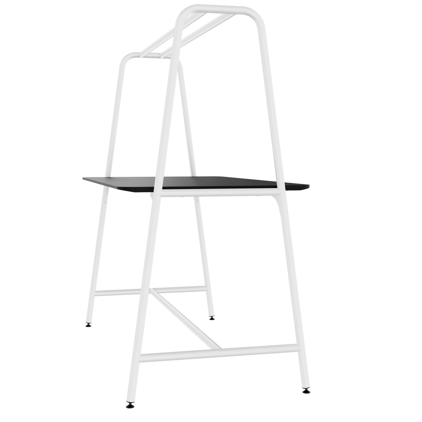 ROUND Multipurpose Tisch | 1600 - 1800 x 740 - 1050 mm, Fenix Schwarz