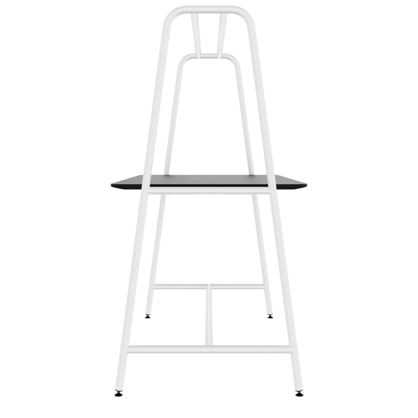 ROUND Multipurpose Tisch | 1600 - 1800 x 740 - 1050 mm, Fenix Schwarz