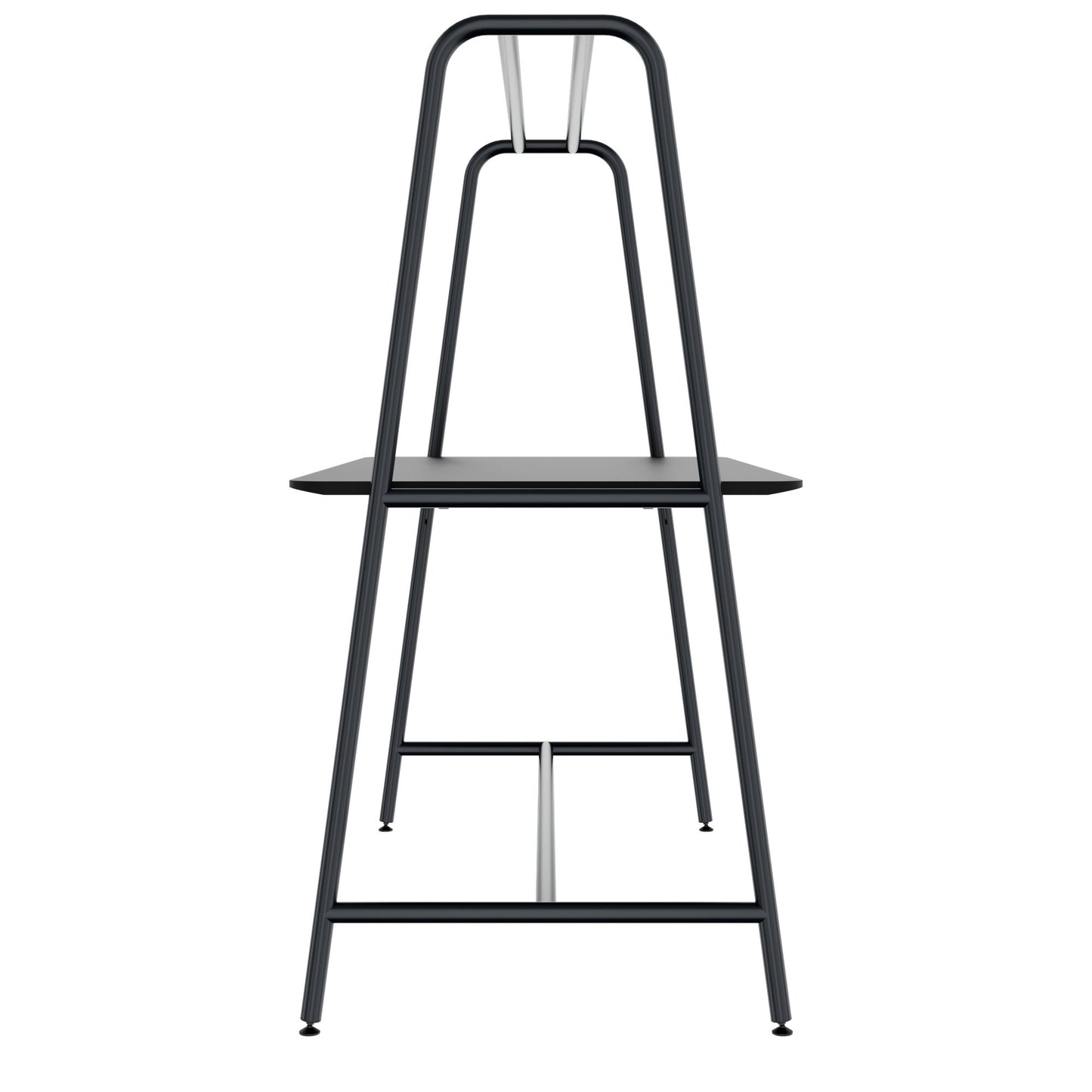 ROUND Multipurpose Tisch | 1600 - 1800 x 740 - 1050 mm, Fenix Schwarz