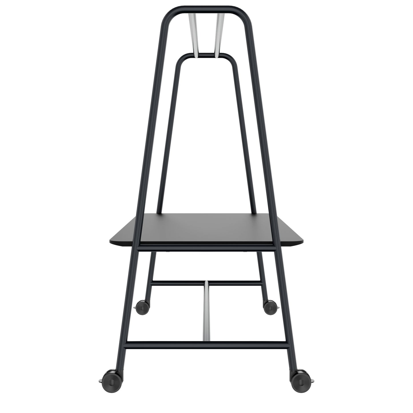 ROUND Multipurpose Tisch | 1600 - 1800 x 740 - 1050 mm, Fenix Schwarz