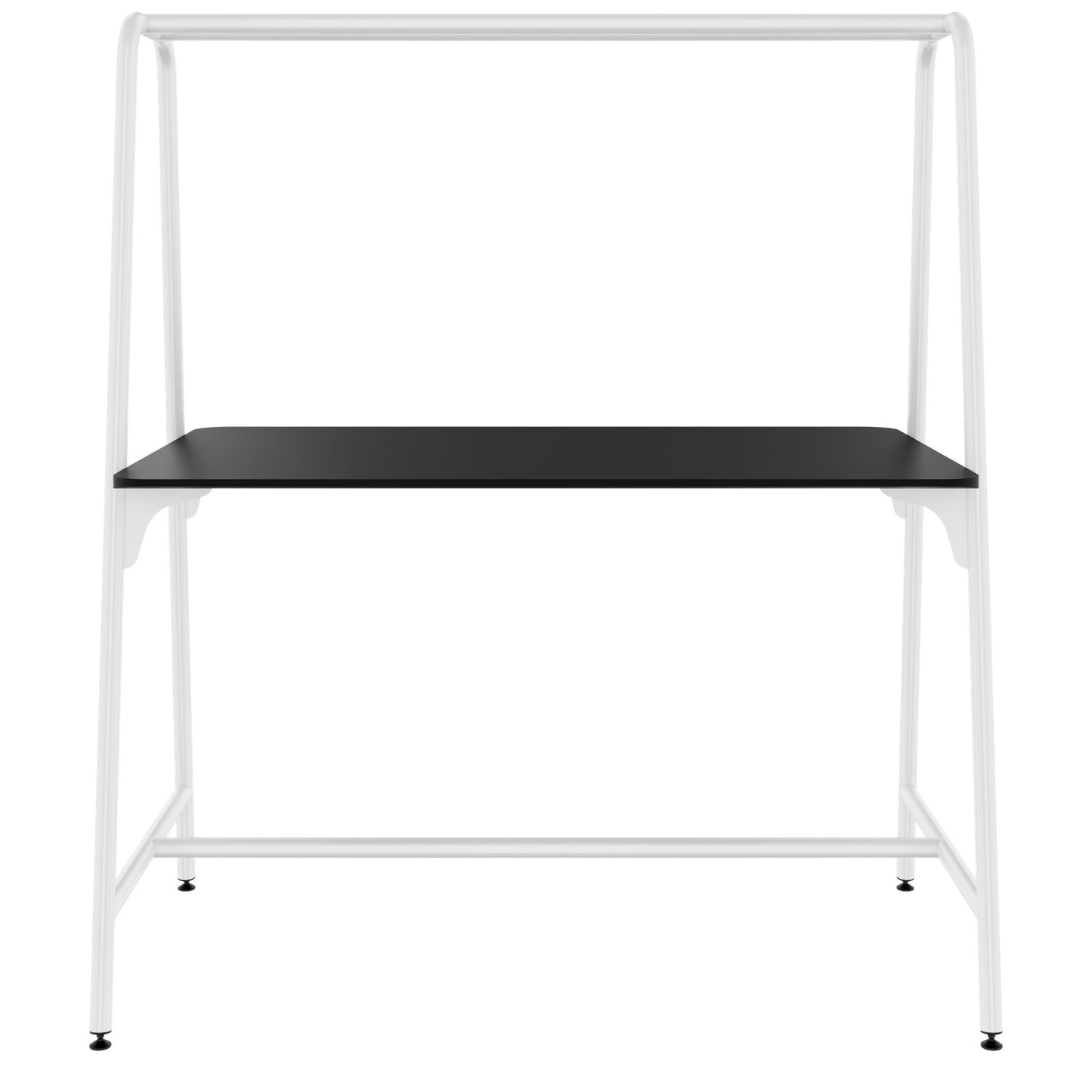 ROUND Multipurpose Tisch | 1600 - 1800 x 740 - 1050 mm, Fenix Schwarz