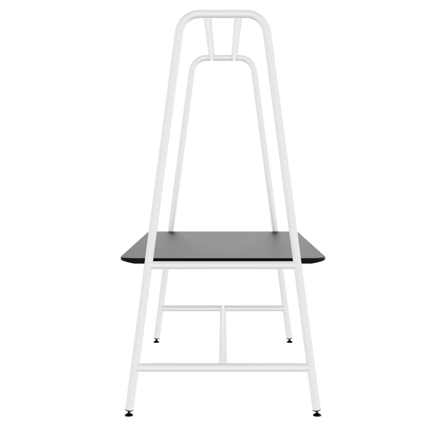 ROUND Multipurpose Tisch | 1600 - 1800 x 740 - 1050 mm, Fenix Schwarz