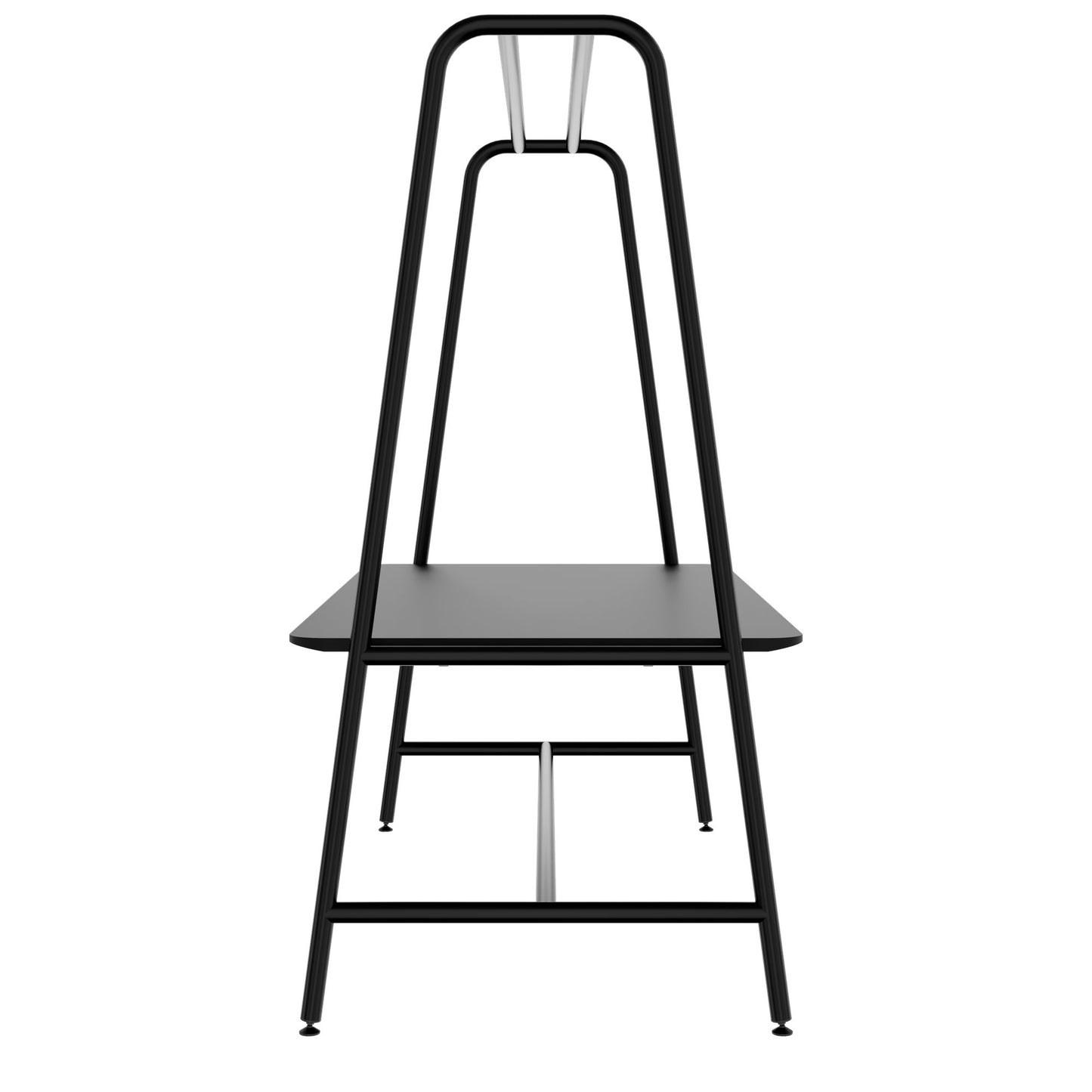 ROUND Multipurpose Tisch | 1600 - 1800 x 740 - 1050 mm, Fenix Schwarz