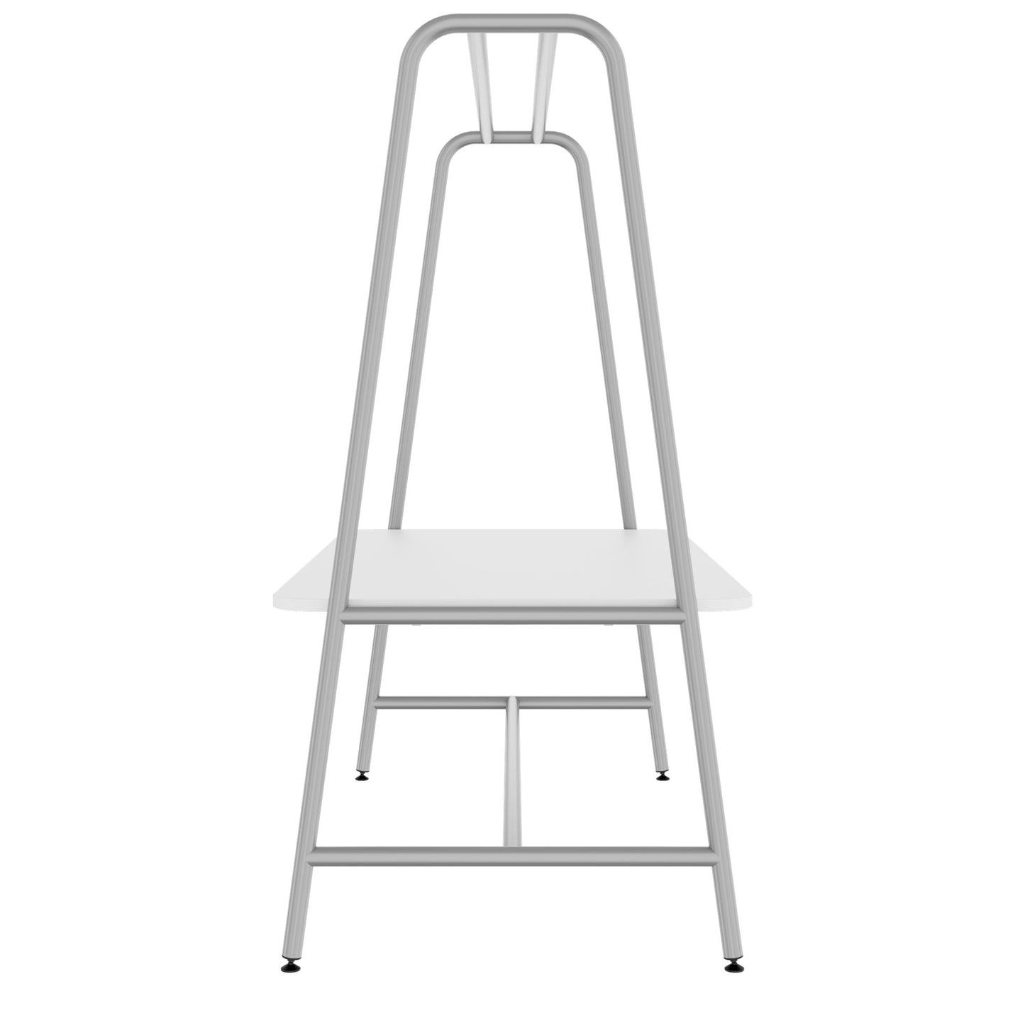 ROUND Multipurpose Tisch | 1600 - 1800 x 740 - 1050 mm, Weiß