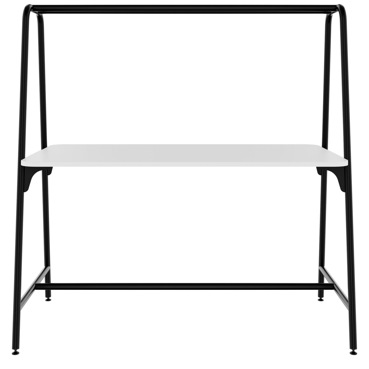 ROUND Multipurpose Tisch | 1600 - 1800 x 740 - 1050 mm, Weiß