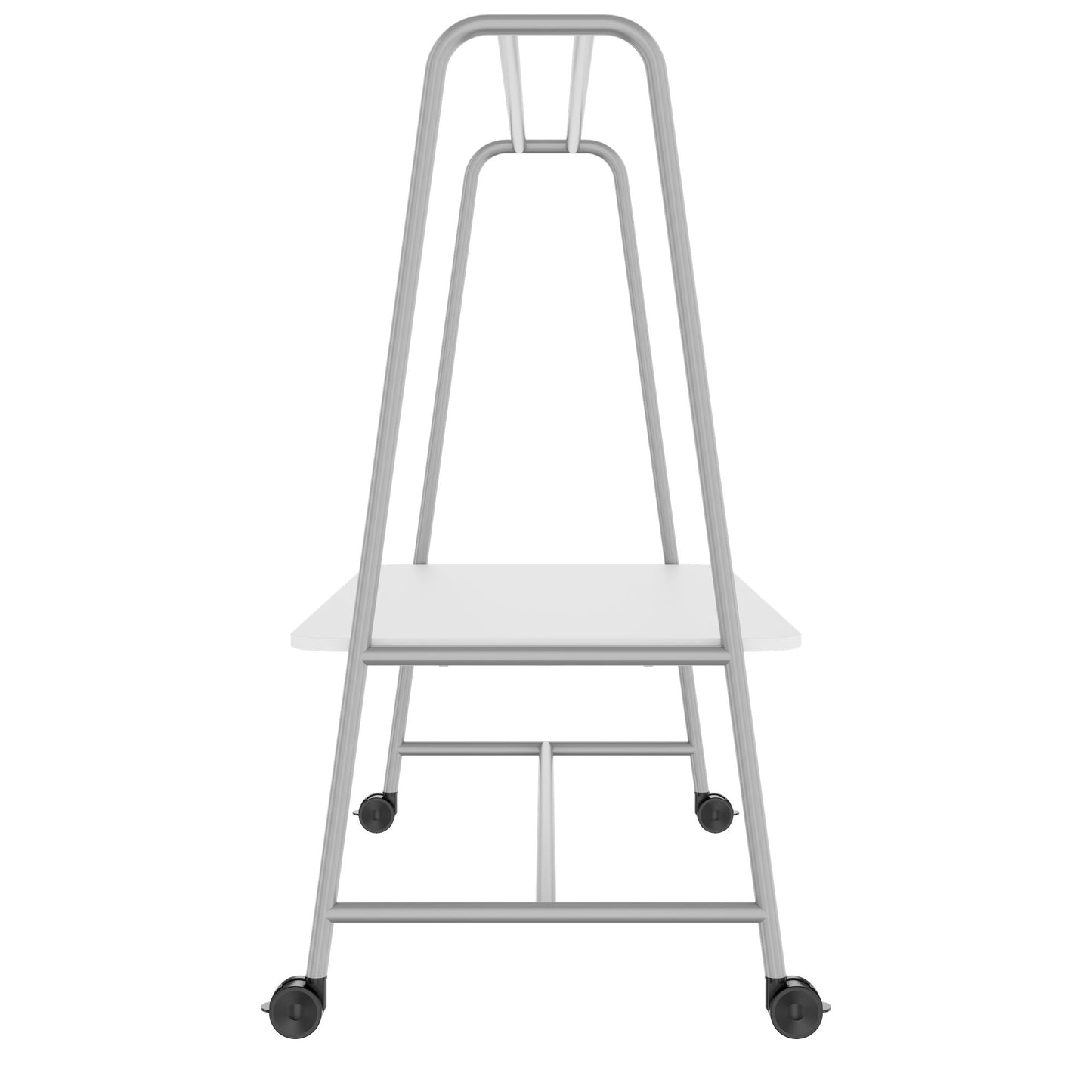 ROUND Multipurpose Tisch | 1600 - 1800 x 740 - 1050 mm, Weiß