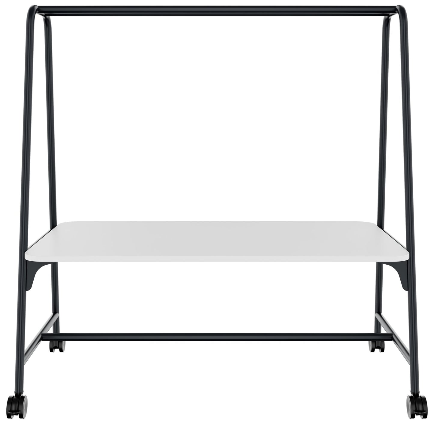 ROUND Multipurpose Tisch | 1600 - 1800 x 740 - 1050 mm, Weiß