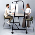ROUND Multipurpose Tisch | 1600 - 1800 x 740 - 1050 mm, Weiß - 13 Thumbnail Image