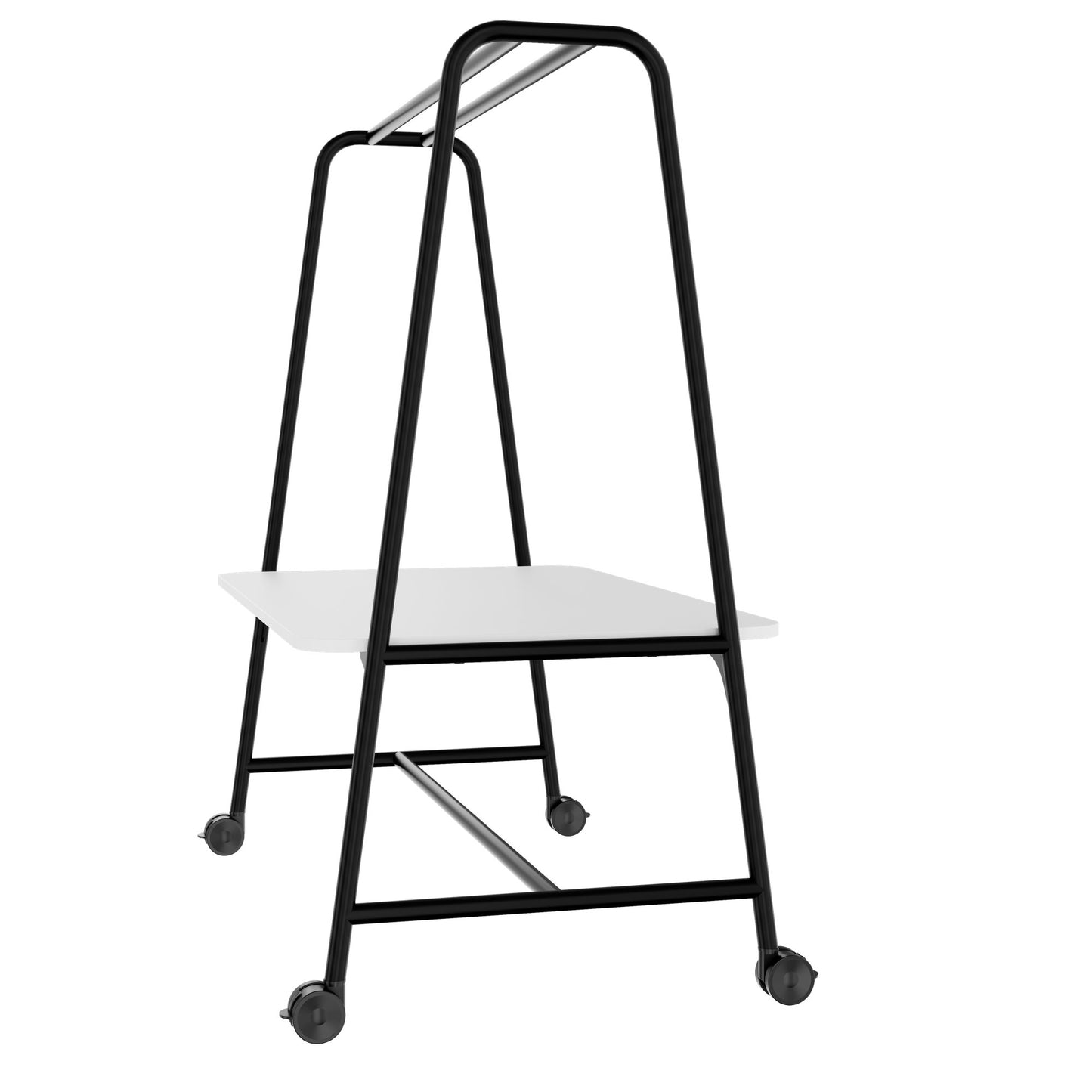 ROUND Multipurpose Tisch | 1600 - 1800 x 740 - 1050 mm, Weiß