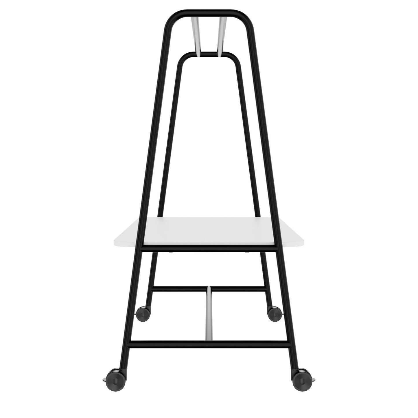 ROUND Multipurpose Tisch | 1600 - 1800 x 740 - 1050 mm, Weiß