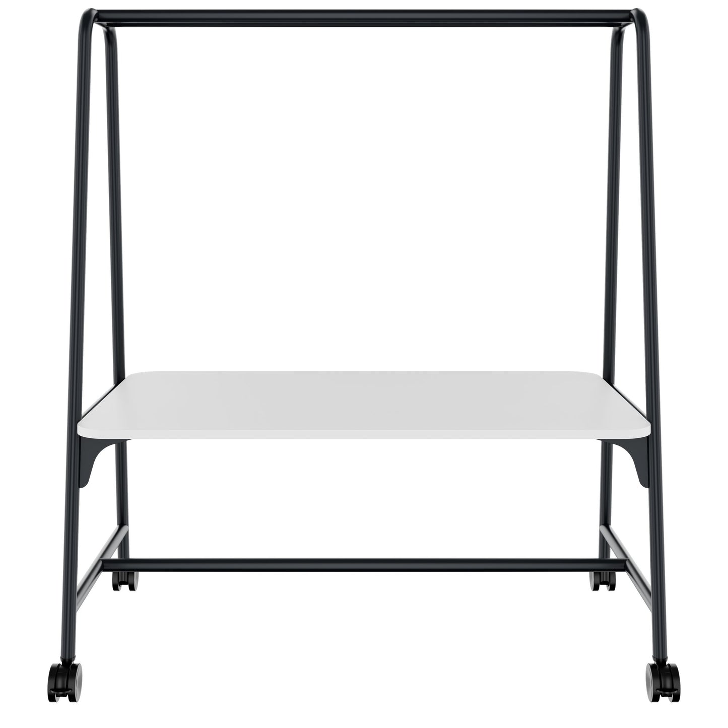 ROUND Multipurpose Tisch | 1600 - 1800 x 740 - 1050 mm, Weiß