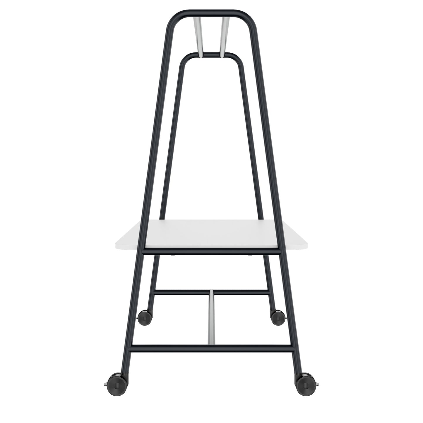 ROUND Multipurpose Tisch | 1600 - 1800 x 740 - 1050 mm, Weiß