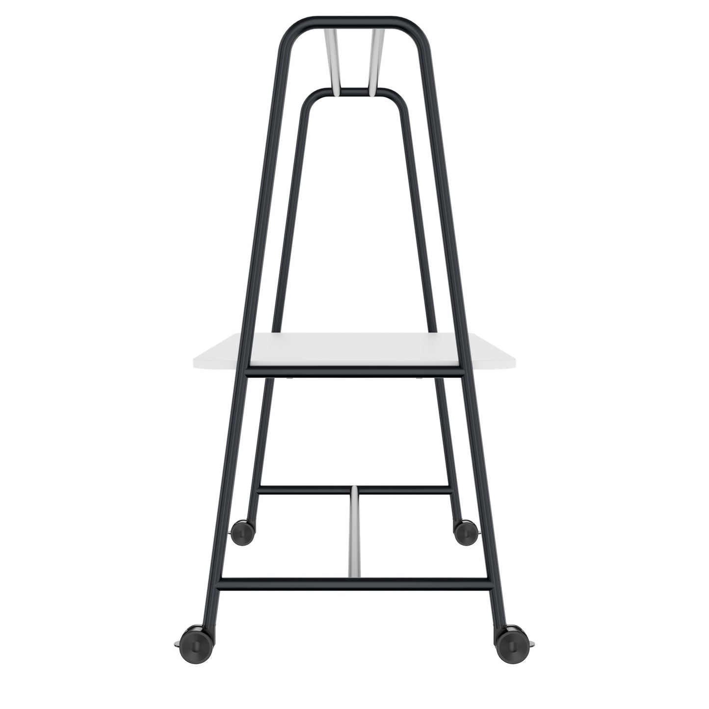 ROUND Multipurpose Tisch | 1600 - 1800 x 740 - 1050 mm, Weiß