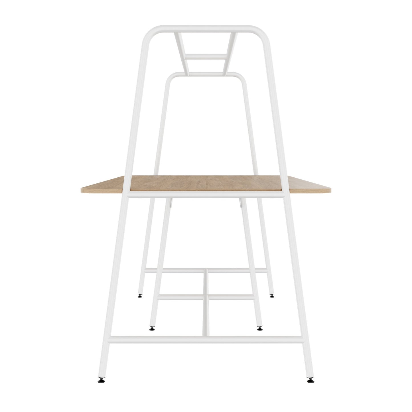 ROUND Multipurpose Tisch | 2400 - 2800 x 740 - 1050 mm, Bernsteineiche