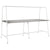 ROUND Multipurpose Tisch | 2400 - 2800  x 740 - 1050 mm, Fenix Grau