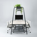 ROUND Multipurpose Tisch | 2400 - 2800 x 740 - 1050 mm, Weiß - 15 Thumbnail Image