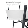 ROUND Multipurpose Tisch | 2400 - 2800 x 740 - 1050 mm, Weiß - 6 Thumbnail Image