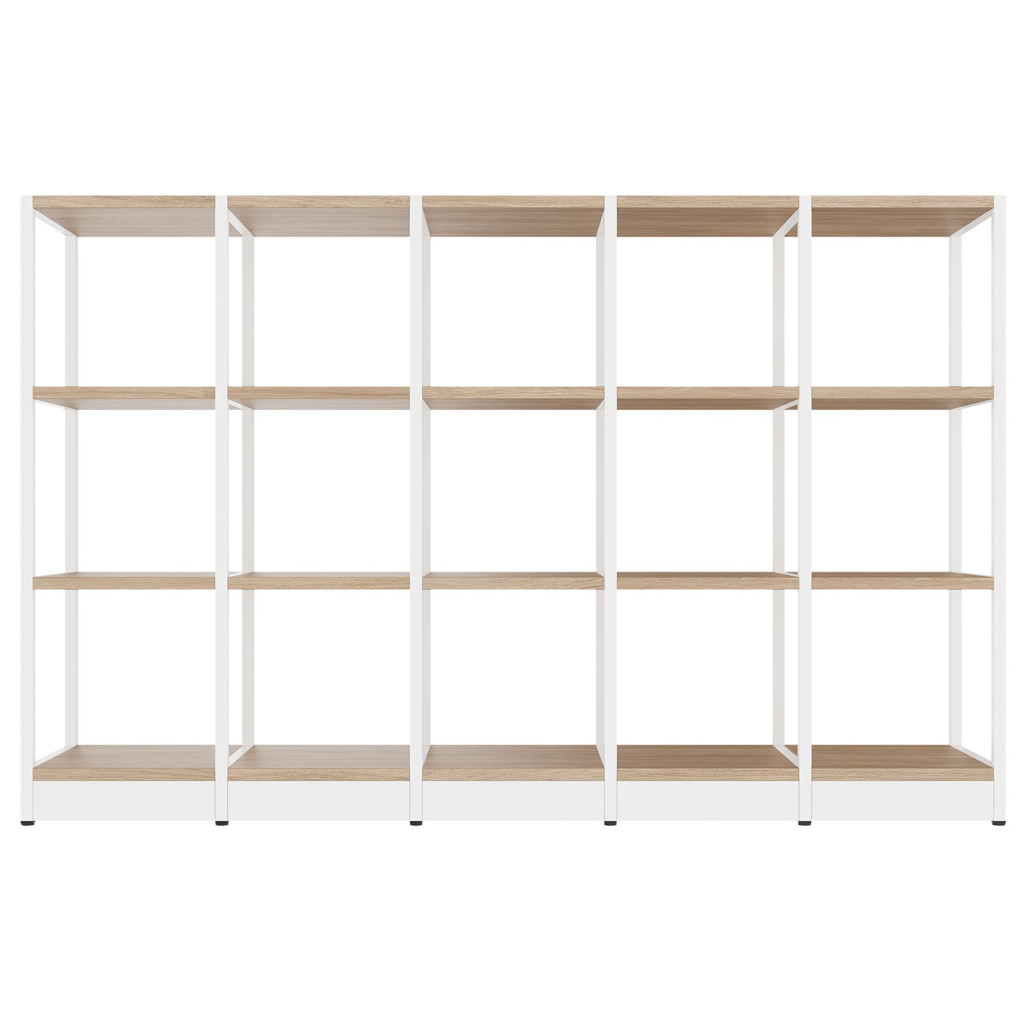 ATELLA Armoire d'étagère | 3 oh, 1960 x 1255 mm, chêne ambre