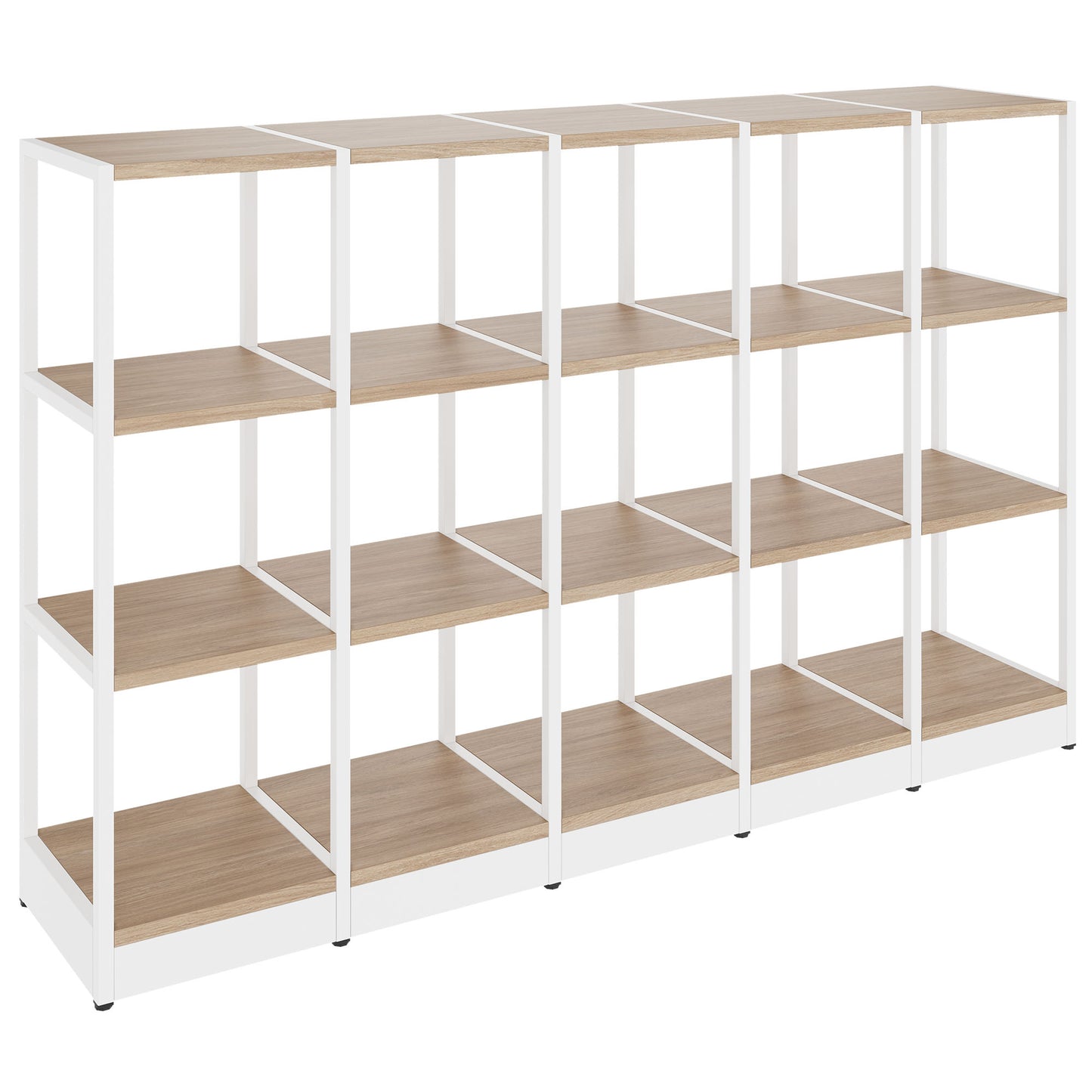 ATELLA Armoire d'étagère | 3 oh, 1960 x 1255 mm, chêne ambre
