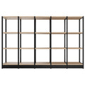 ATELLA Shelving unit | 3 OH, 1960 x 1255 mm, amber oak - 2 Thumbnail Image
