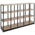 ATELLA Shelving unit | 3 OH, 1960 x 1255 mm, amber oak - 1 Thumbnail Image
