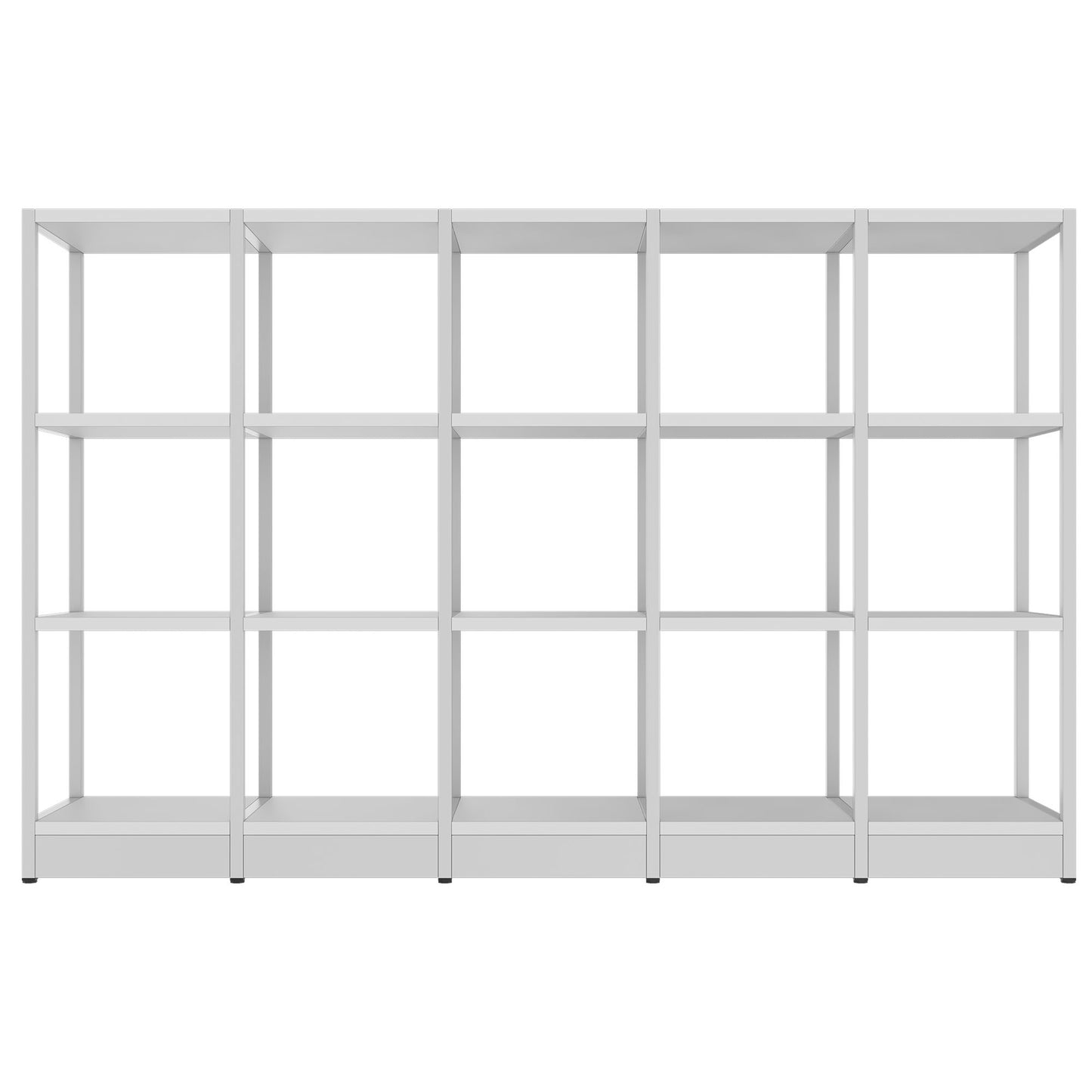 ATELLA Armoire d'étagère | 3 oh, 1960 x 1255 mm, gris perlé