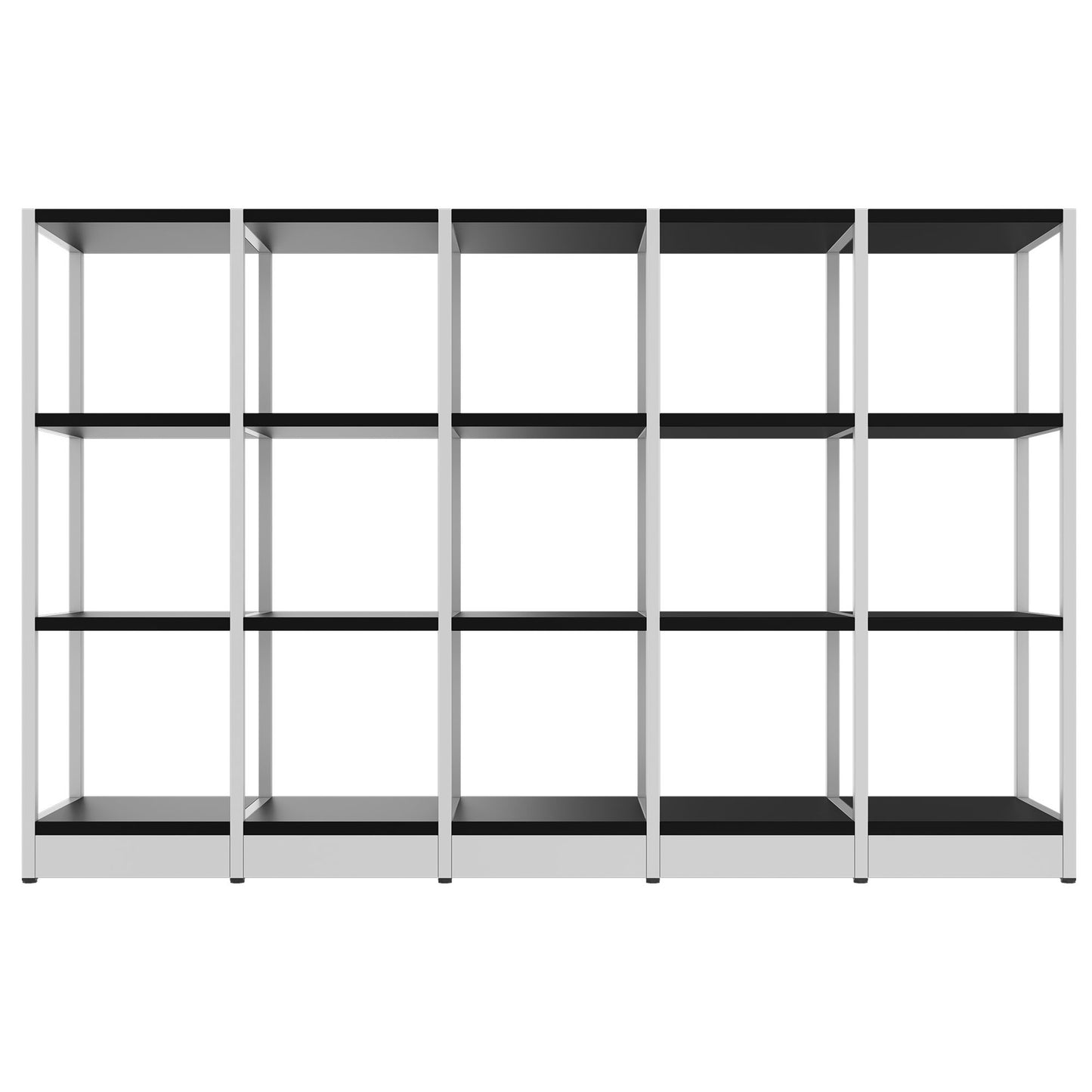 ATELLA Regalschrank | 3 OH, 1960 x 1255 mm, Schwarz