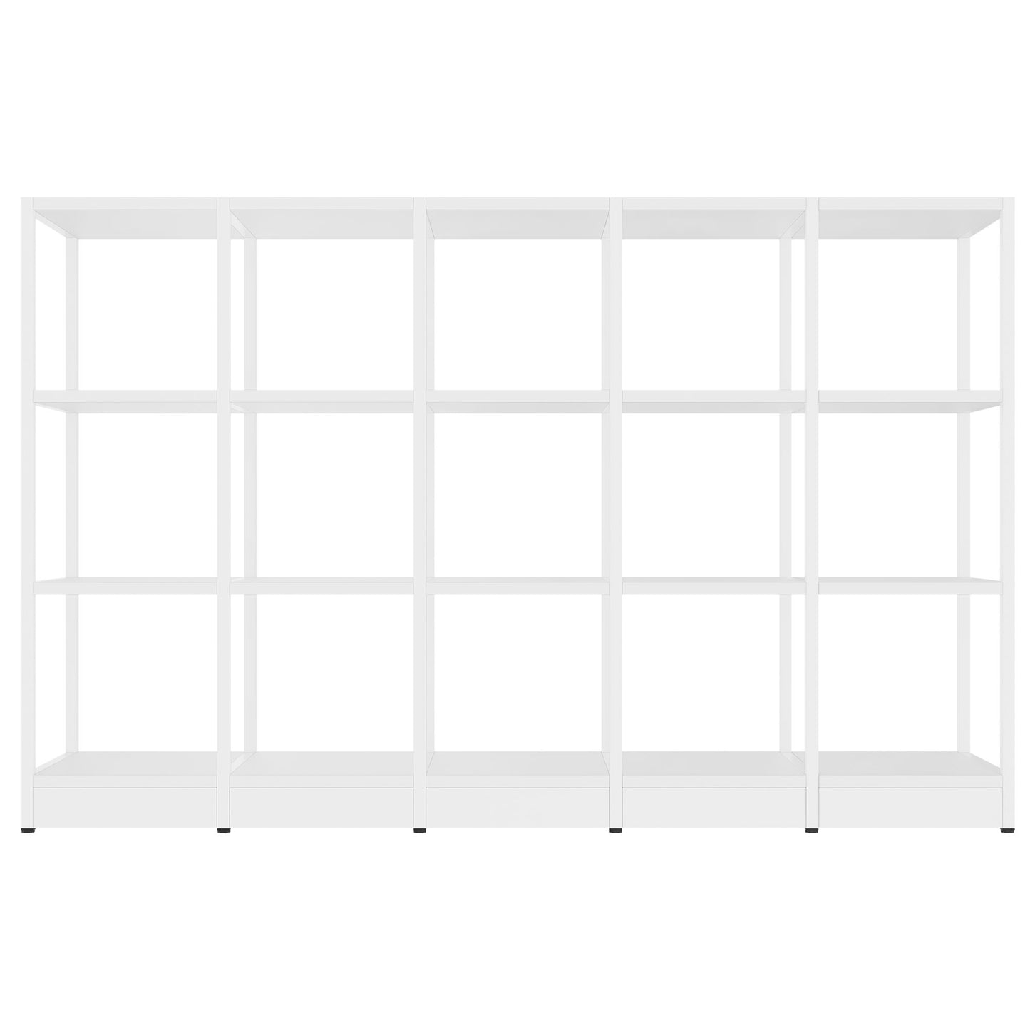 ATELLA Armoire d'étagère | 3 oh, 1960 x 1255 mm, blanc