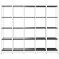 ATELLA shelf cabinet | 4 OH, 1960 x 1635 mm, anthracite - 2 Thumbnail Image