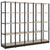 ATELLA Regalschrank | 4 OH, 1960 x 1635 mm, Bernsteineiche