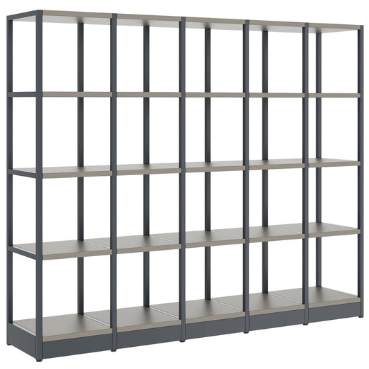 ATELLA shelf cabinet | 4 OH, 1960 x 1635 mm, Cubanite gray