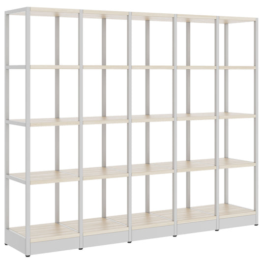 ATELLA shelf cabinet | 4 OH, 1960 x 1635 mm, sand ash