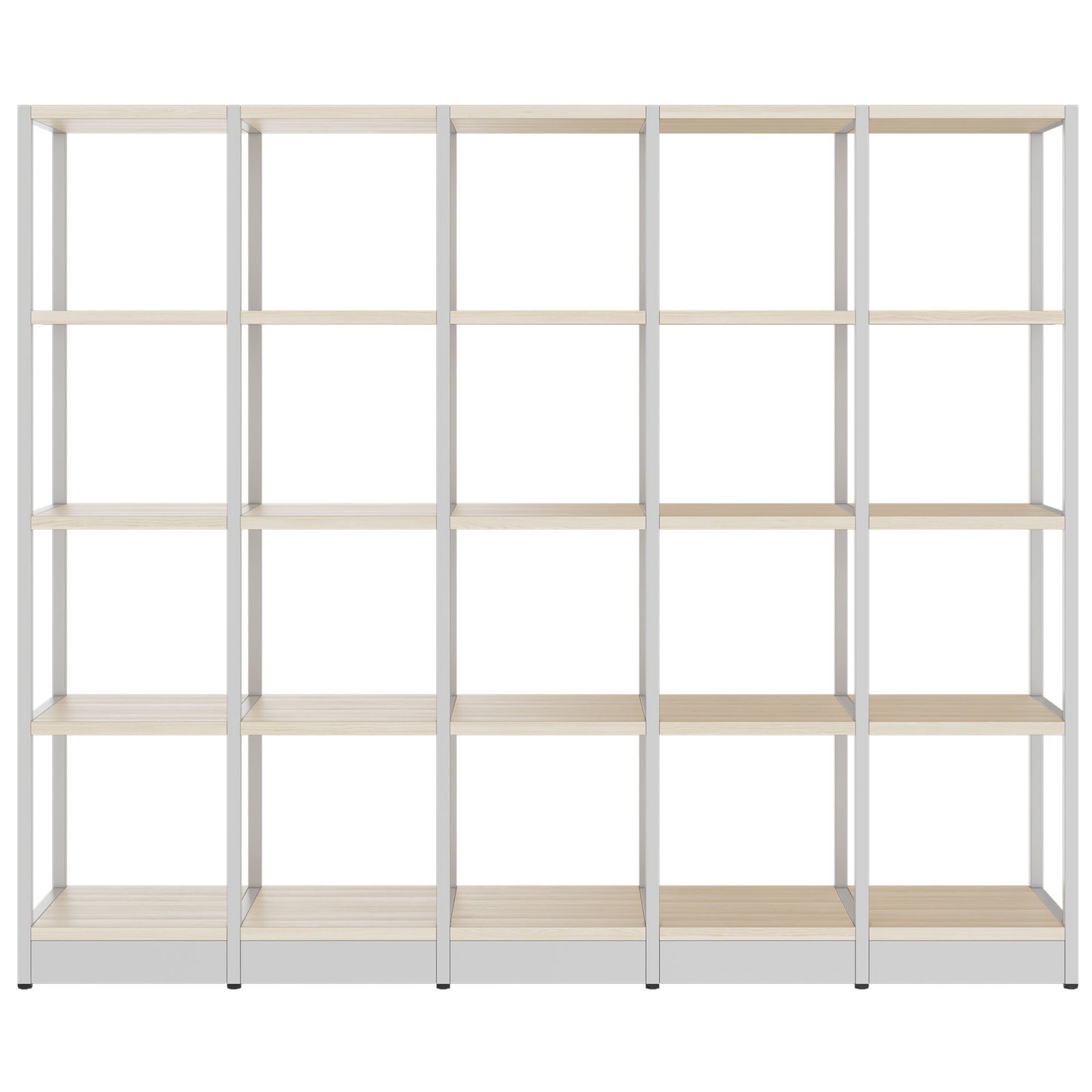 ATELLA shelf cabinet | 4 OH, 1960 x 1635 mm, sand ash