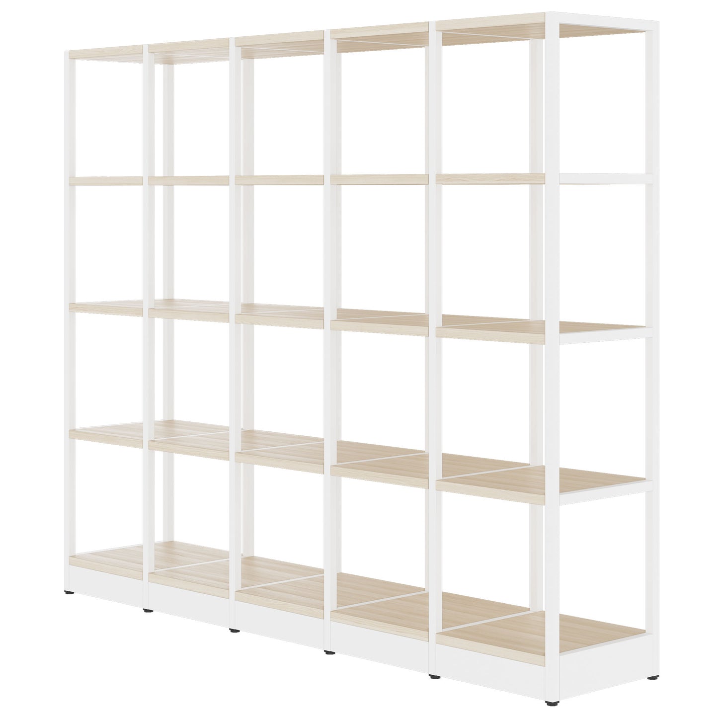 ATELLA shelf cabinet | 4 OH, 1960 x 1635 mm, sand ash