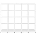 ATELLA Armoire de rangement | 4 hauteurs de dossier, 1960 x 1635 mm, blanc - 2 Thumbnail Image