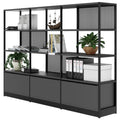 ATELLA Armadio scaffalato | 4 OH, 2350 x 1635 mm, Antracite - 3 Thumbnail Image