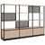 ATELLA Armoire d'étagère | 4 oh, 2350 x 1635 mm, chêne ambre