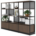 ATELLA Regalschrank | 4 OH, 2350 x 1635 mm, Nussbaum - 3 Thumbnail Image